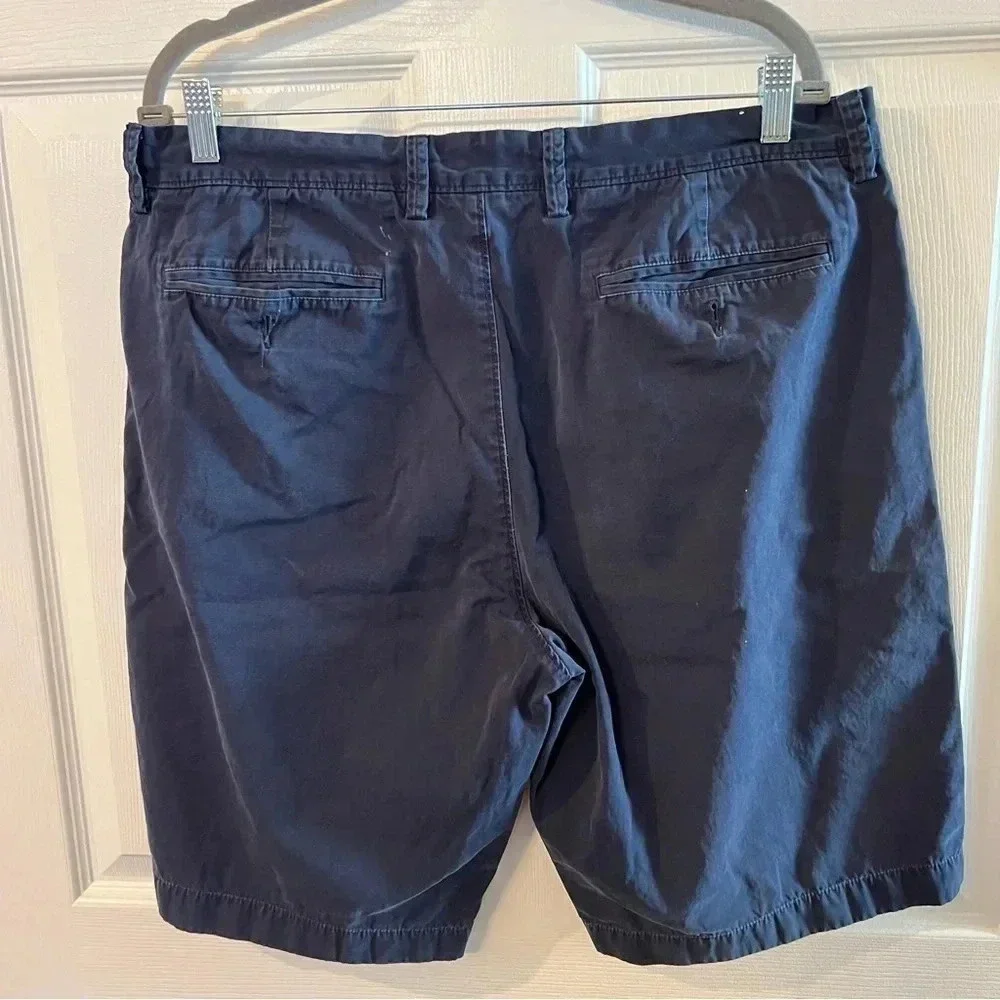J Crew Men’s Chino Navy Shorts, 100% Cotton, Size 36 Waist, GUC